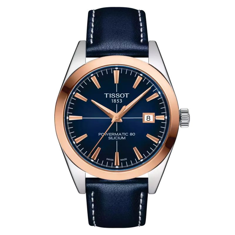 Tissot Gentleman Powermatic 80 Silicium Solid 18K Gold bezel T927.407.46.041.00 Tissot Gentleman Powermatic 80 Silicium Solid 18K Gold bezel T927.407.46.041.00