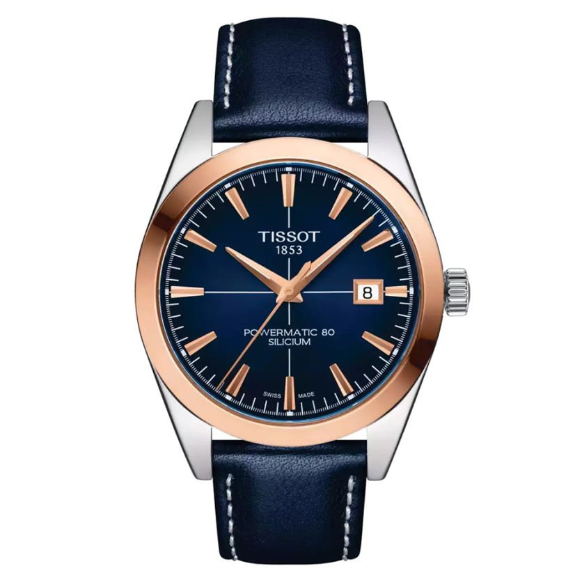 Tissot Gentleman Powermatic 80 Silicium Solid 18K Gold bezel T927.407.46.041.00 Tissot Gentleman Powermatic 80 Silicium Solid 18K Gold bezel T927.407.46.041.00