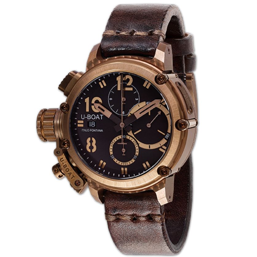 U-Boat 8014 CHIMERA 43MM BRONZE CHRONO S/N:0070