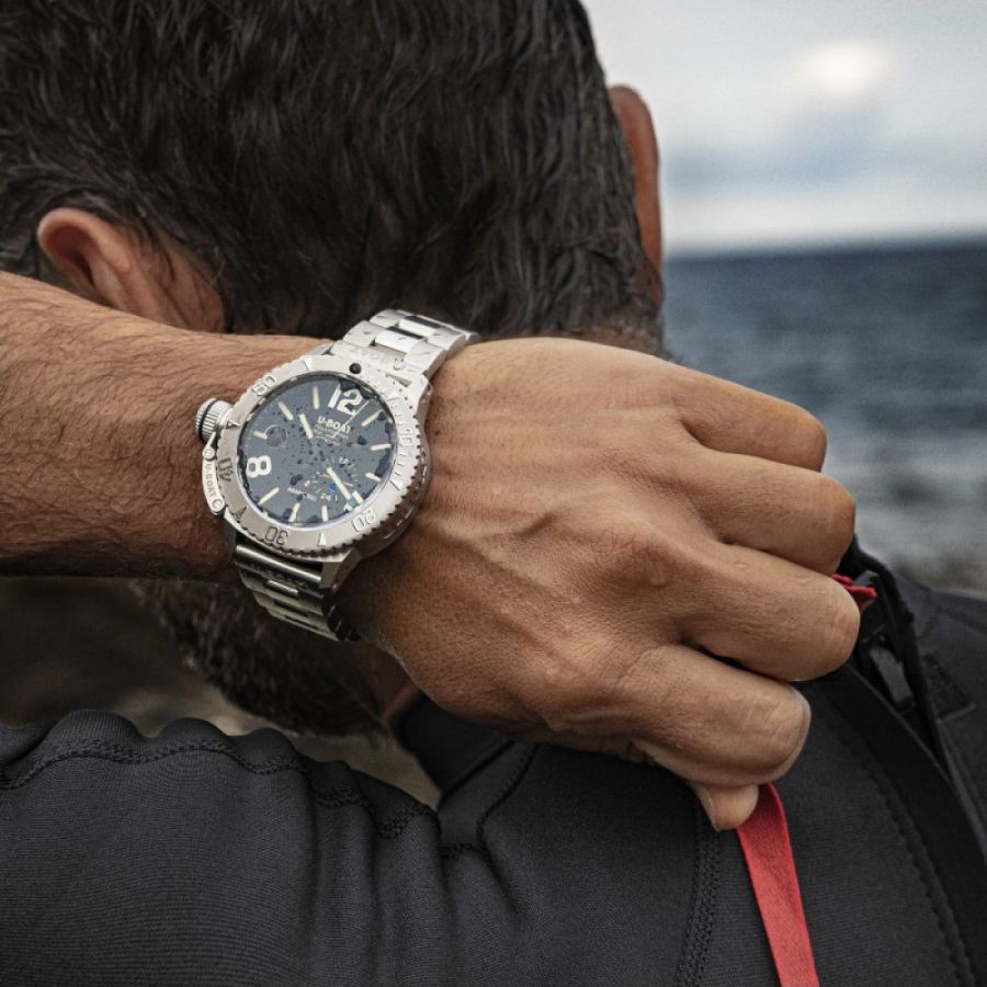 U-Boat 9007/A/MT SOMMERSO/A SS METAL BRACELET S/N:1203