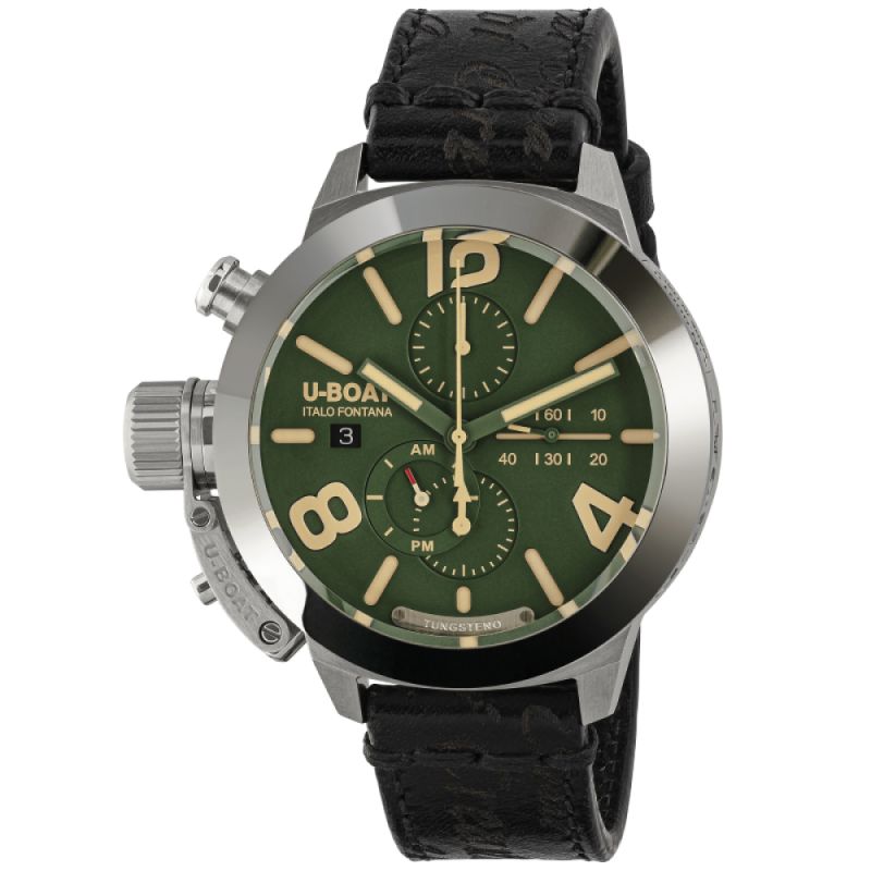 U-Boat 9581 CLASSICO 45 TUNGSTENO CAS GREEN