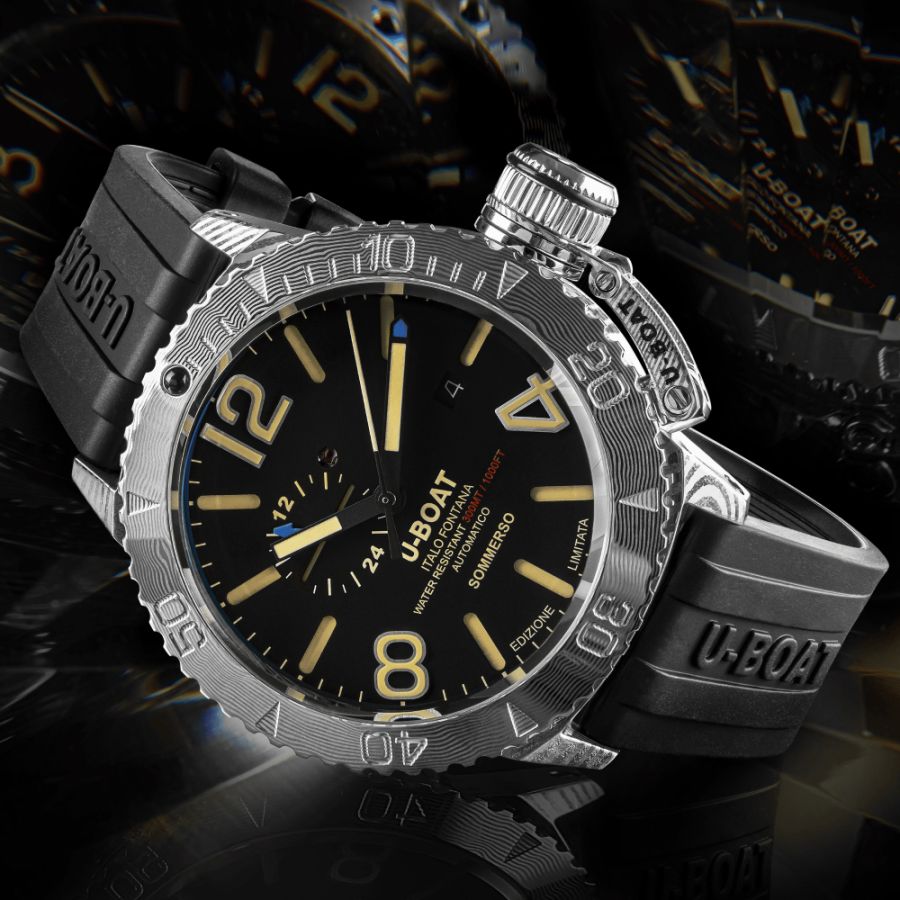 U-Boat 9988 SOMMERSO DAMASCO RIGHT S/N:0033