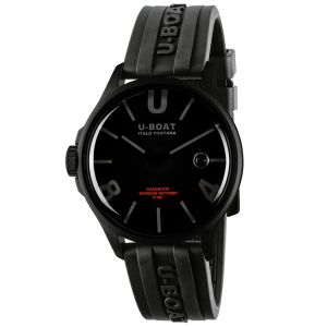 U-Boat Darkmoon 40mm BK Black Curved PVD 9545