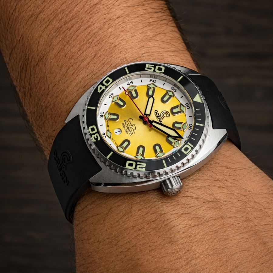 Ocean Crawler Core Diver - Yellow Refractor - Summer Edition