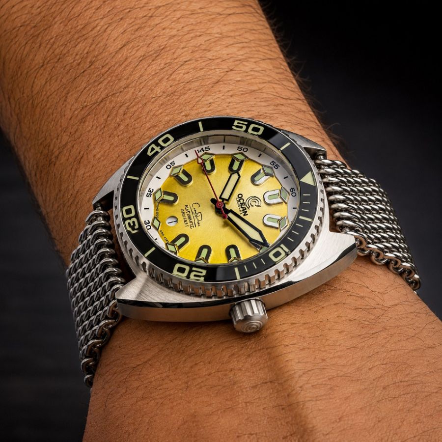 Ocean Crawler Core Diver - Yellow Refractor - Summer Edition