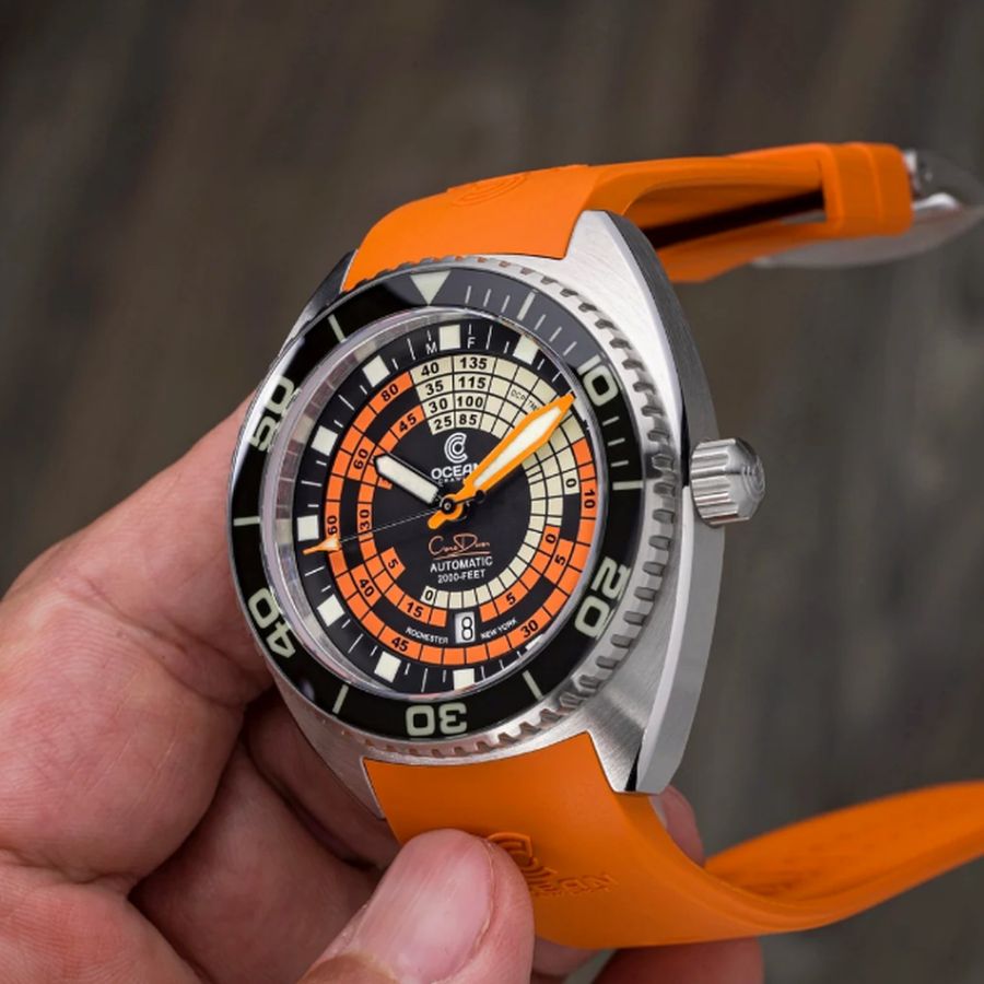 Ocean Crawler Decompression Timer - Black - Core Diver-1