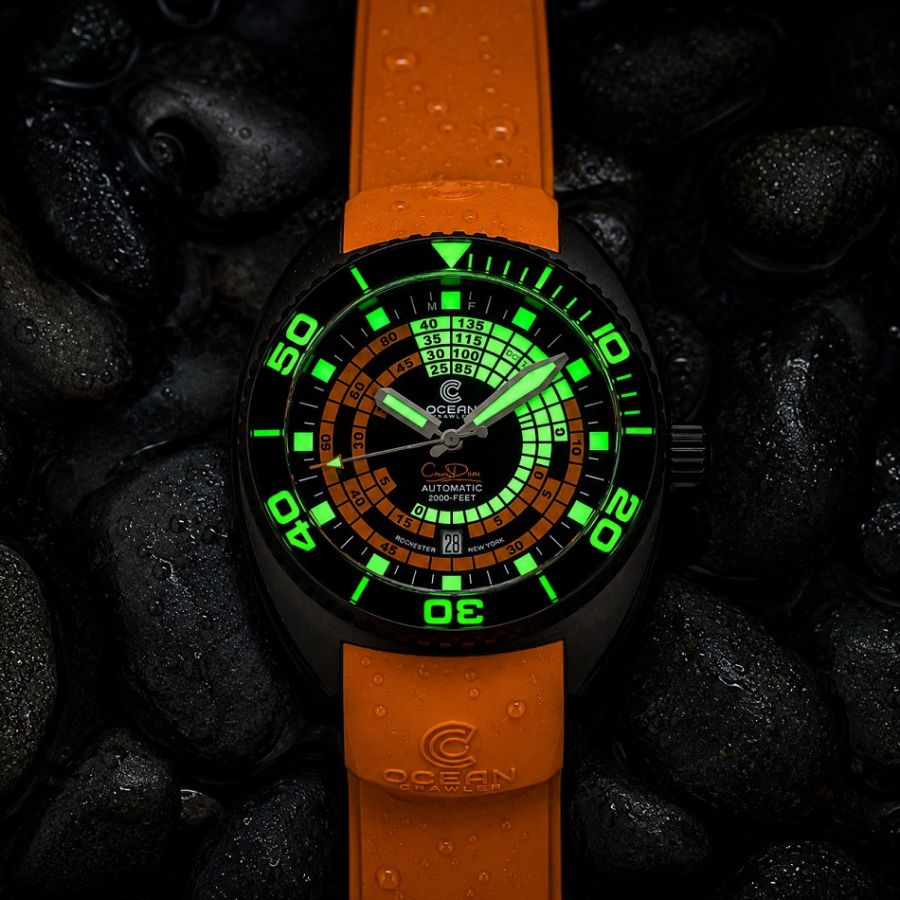 Ocean Crawler Decompression Timer - Black - DLC - Core Diver