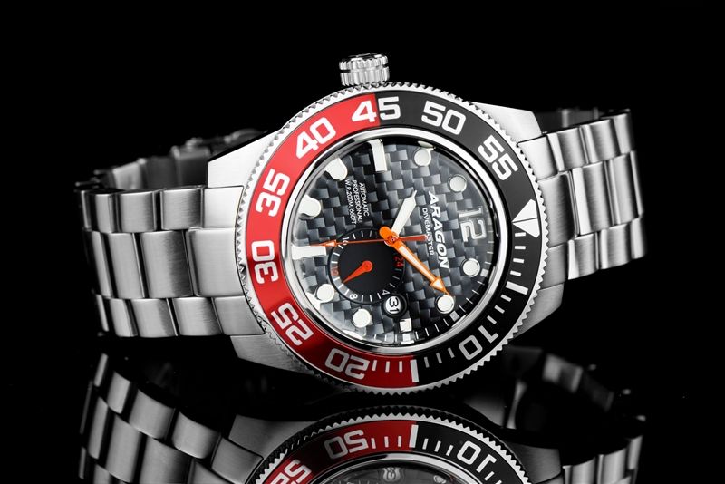 Aragon Divemaster III A339RED 45мм