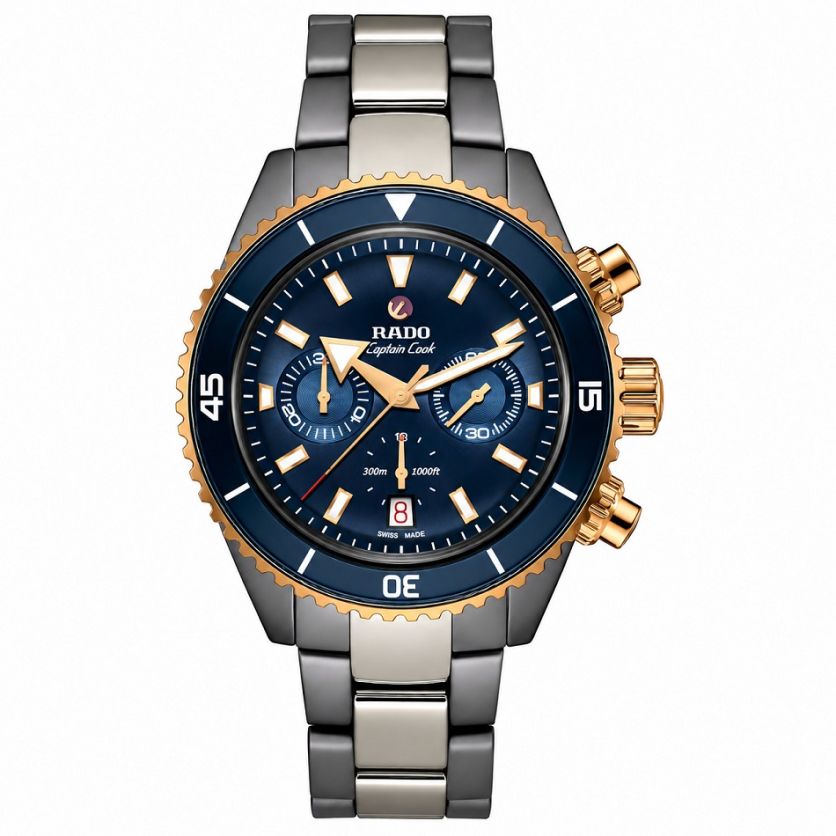 Rado Captain Cook High-Tech Ceramic Chronograph 01-801-6195-3-020 R32195202